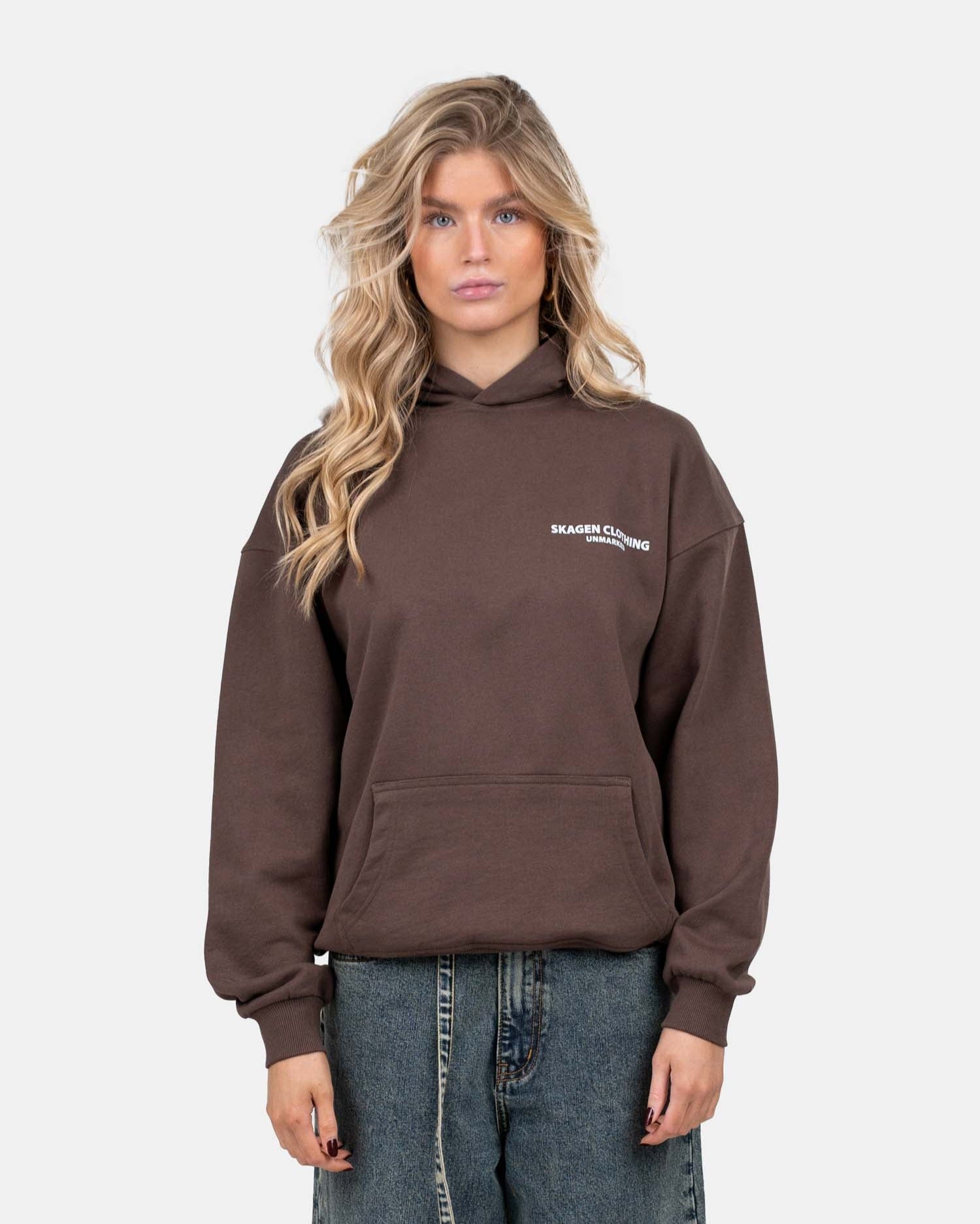 UNMARKED Hoodie Brown | Skagen - clothing.dk